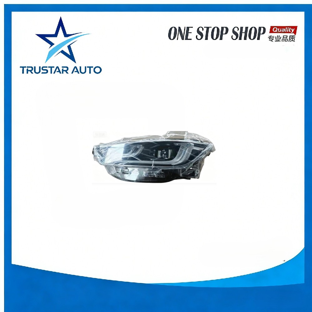 High-quality headlight (left), for CHERY TIGGO 8 PRO, part number 605000234AA